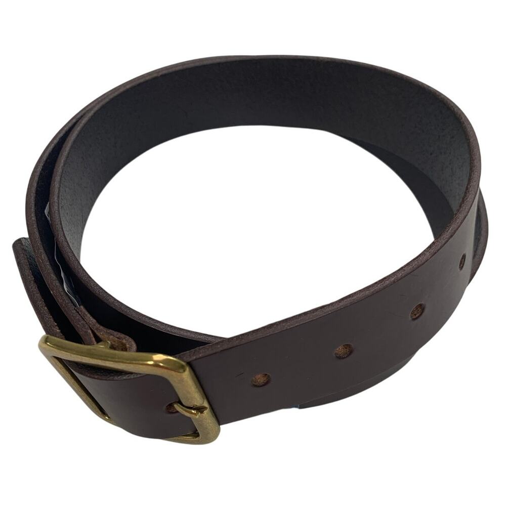 New Universal Thread Womens XL Brown Genuine Leather USA Made Fashion Belt